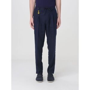 Manuel Ritz Pants Men Blue